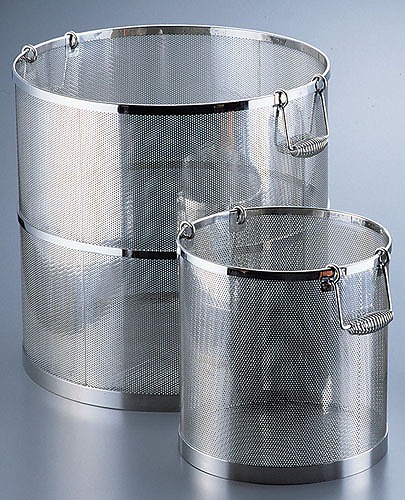 UK 18-8 パンチング スープ取りザル 丸型 42cm用　高さ42センチ 楽天市場】スープ取りザル 丸型 パンチング 18-8（ステンレス