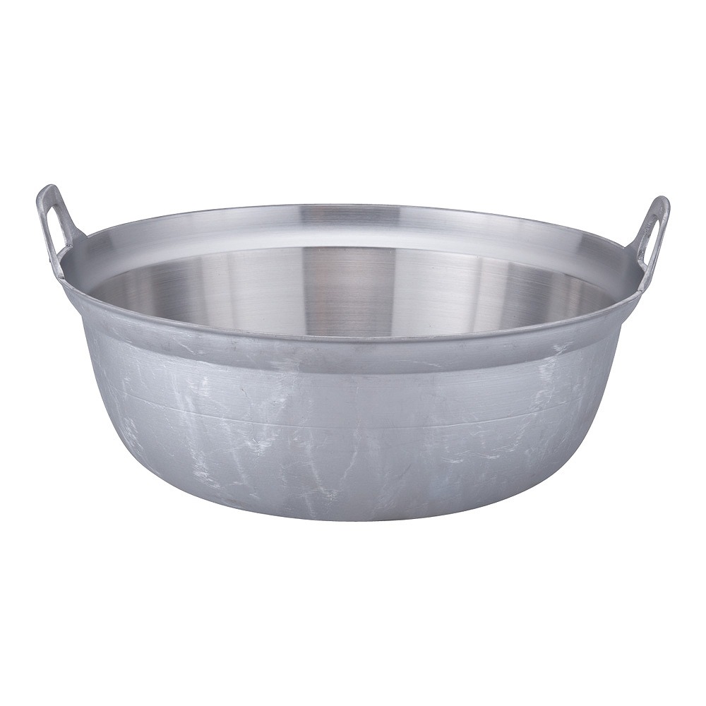 楽天市場】日本アルミ ツルマル印錦鍋 両手なべ33cm : キャッチザ