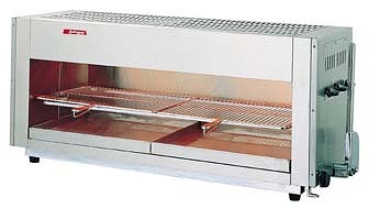 アサヒ 上火式グリラー ＳＧ-１２００ＨLP盤屁っ放り