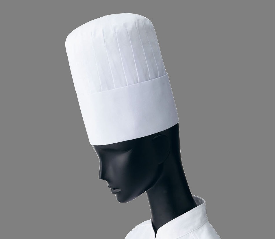 コック帽 １５ ホワイト ｌ 人気デザイナー