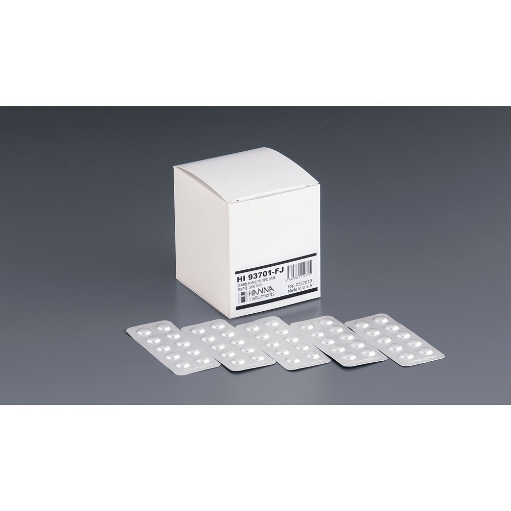 ハンナ　ＤＰＤ遊離塩素測定用　錠剤試薬ＨＩ９３７０１-ＦＪ 11,979円