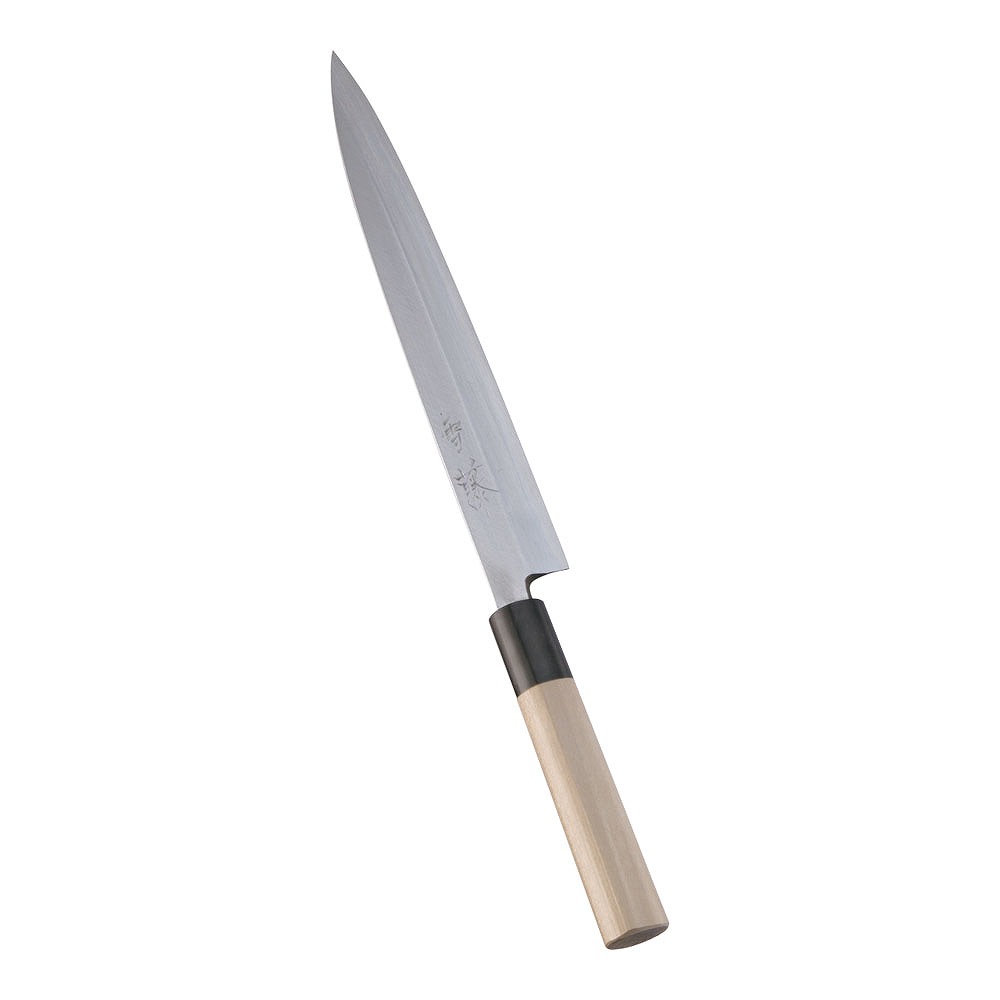 楽天市場】本鍛造複合ステンレス柳刃包丁240mm手造り本刃付け 日本製