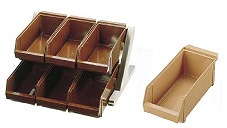 ＳＡ１８-８デラックス　オーガナイザー２段３列（６ヶ入）　キャメル｜フタバキッチン 17,054円