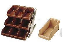 ＳＡ１８-８デラックス　オーガナイザー３段３列（９ヶ入）　キャメル 22,320円