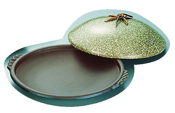 ＳＡアルミ陶板鍋　大型（テフロン加工）