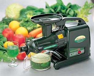 楽天市場】本格派ジューサー野菜しぼり器 しぼるくん グリーンパワー