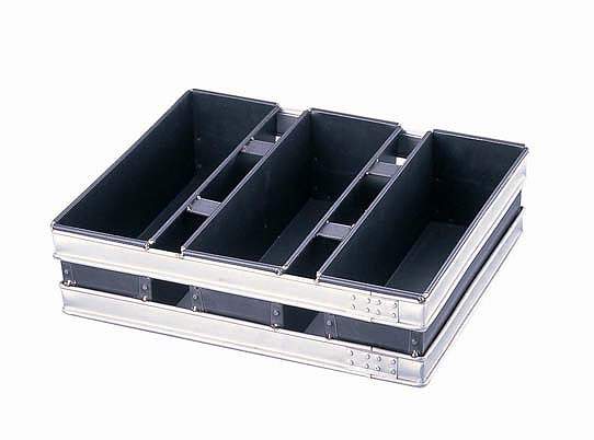 スルトン　トライプラス　３斤食パン型３連結　（蓋無）｜フタバキッチン 22,707円