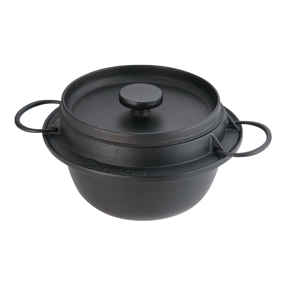 楽天市場】岩鋳南部鉄ごはん鍋（2合炊）(21084) ( キッチンブランチ