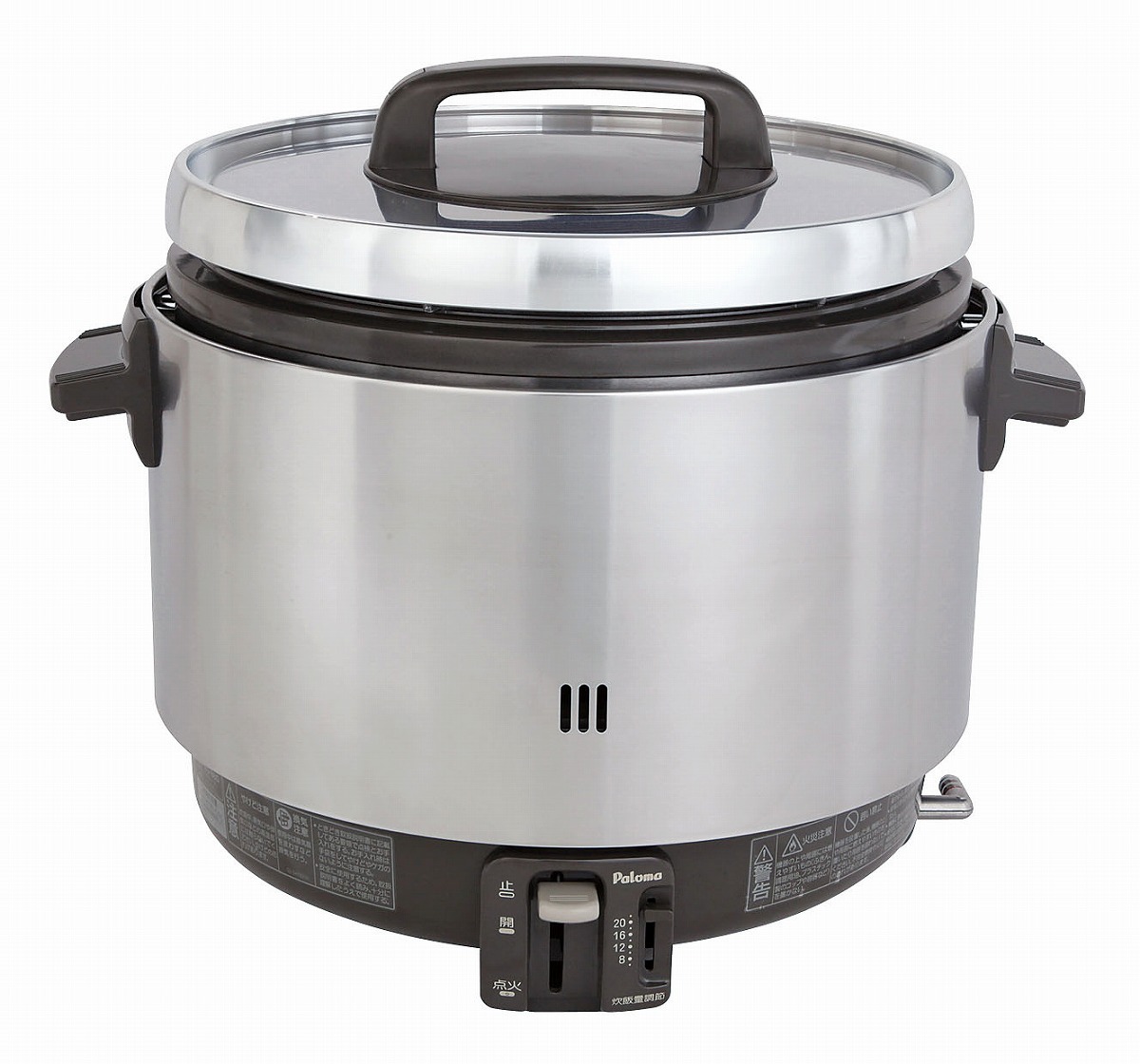 パロマ　ガス炊飯器　涼厨（フッ素内釜）ＰＲ-３６０ＳＳＦ１２・１３Ａ｜フタバキッチン