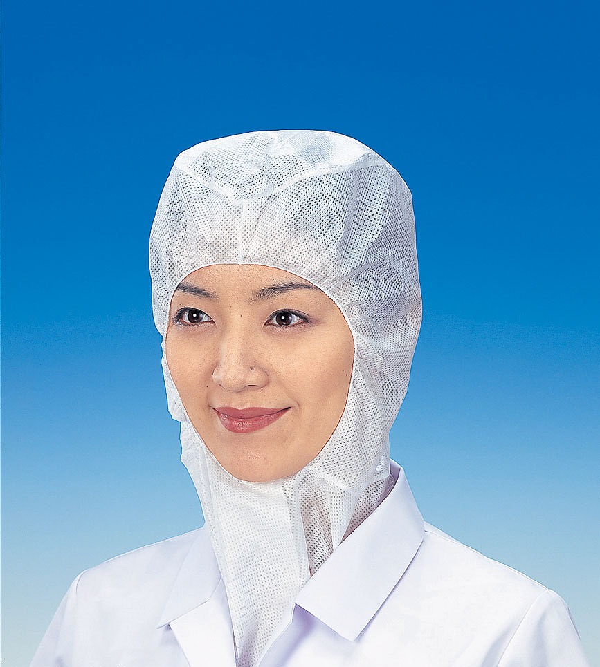 オールひと休み でんでん帽（５０枚入）ＣＡ-１０５ ツバなし襟一巻き型
