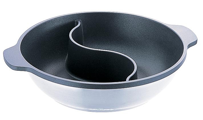 電磁　味めぐり２槽式（ノンステック加工）２４ｃｍ