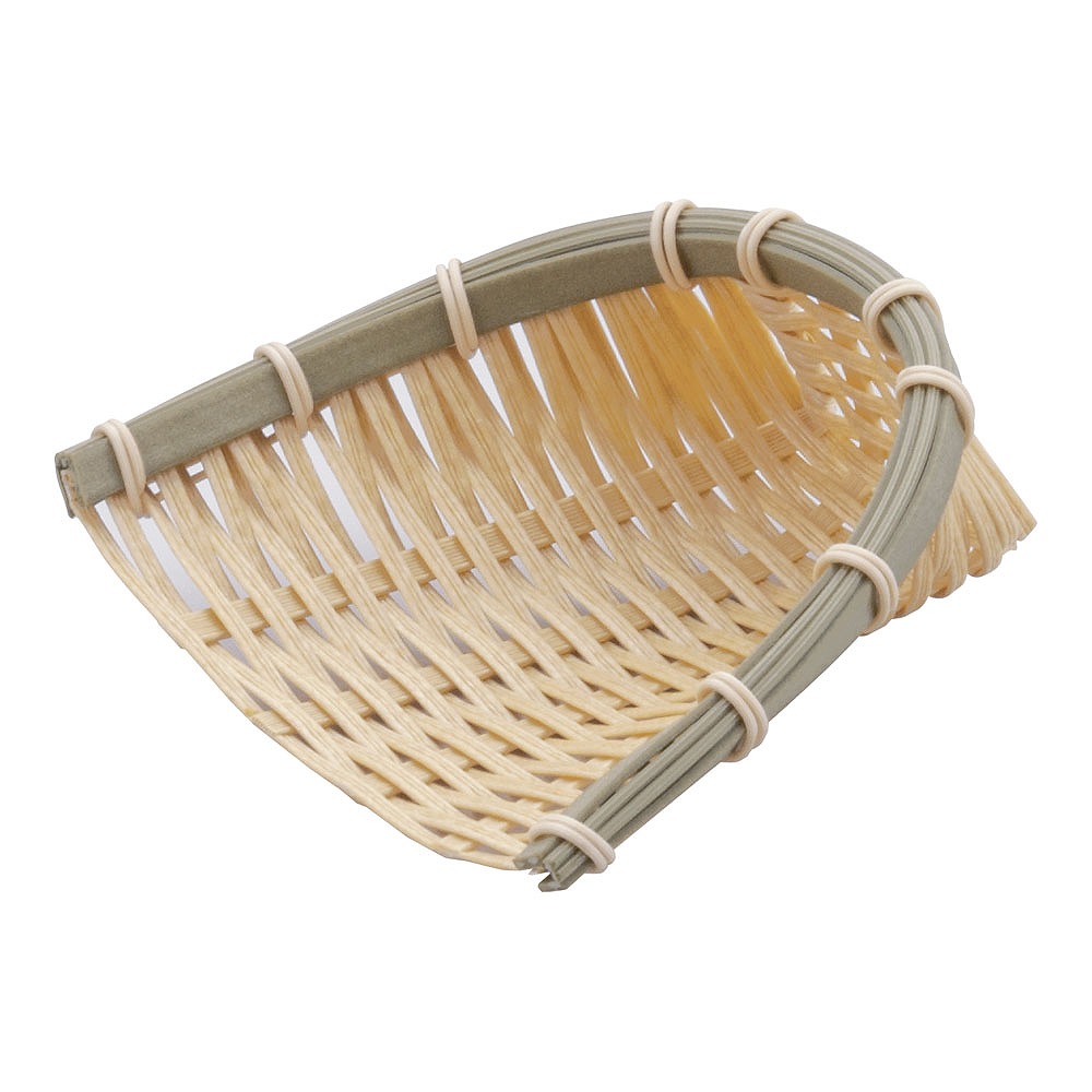 楽天市場】【岩手県二戸 鳥越竹細工】スズ竹(篠竹)箕ざる 大