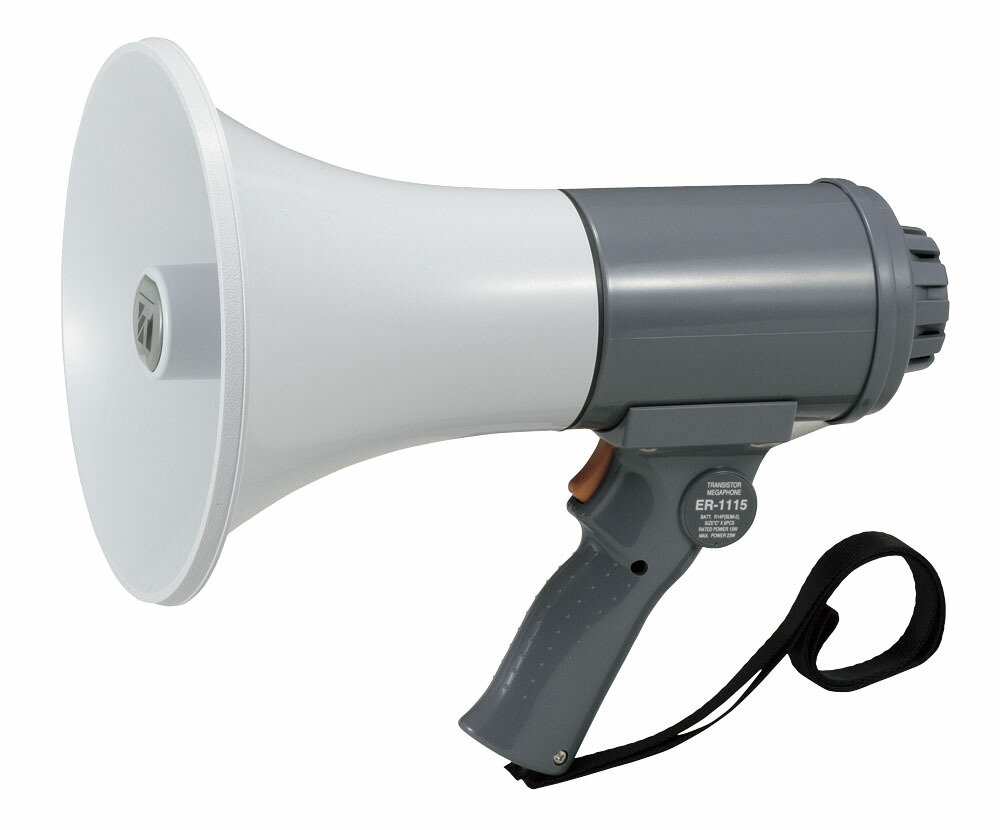 ER-1106S TOA 小型メガホン サイレン付き 防滴タイプ 送料無料 新品 未使用 未開梱TOA 防滴メガホン（６Ｗ・サイレン音