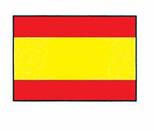 エクスラン万国旗　７０×１０５ スペイン（紋なし）
