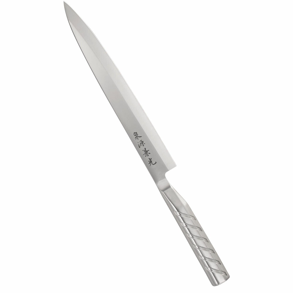泉源兼光 INOX handle 刺身 300mm(片刃)|フタバキッチン