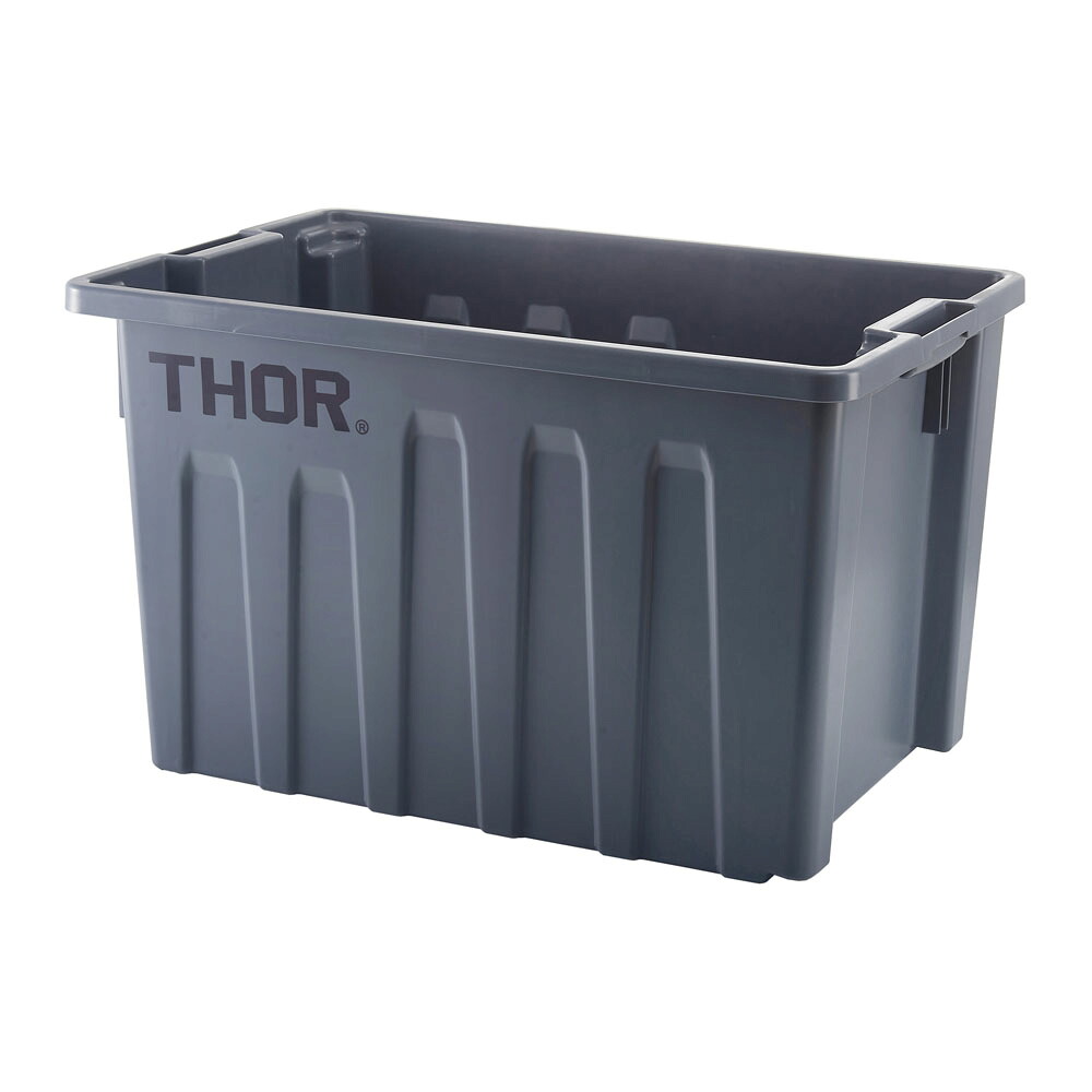 ＴＲスタッカブルトートボックス（フタ無） 55Ｌ　3022　グレー