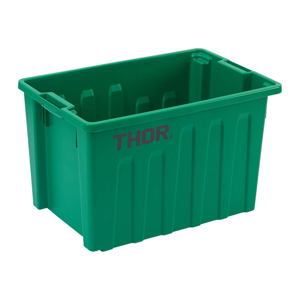 ＴＲスタッカブルトートボックス（フタ無） 55Ｌ　3022　グリーン