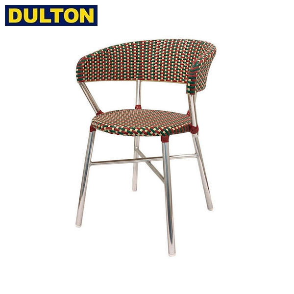 DULTON Aluminum roundish chair Green 期間限定お試し価格 ブランド雑貨総合 Red ガーデンチェア 品番