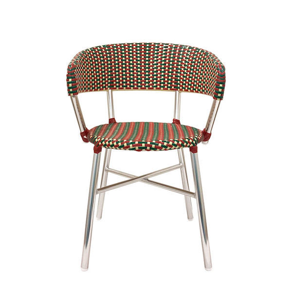 DULTON Aluminum roundish Red ガーデンチェア chair Green 【品番