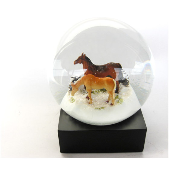 nl Rakuten Global Market Snow Globes Cool Snow Globe Horses (snow Dome)