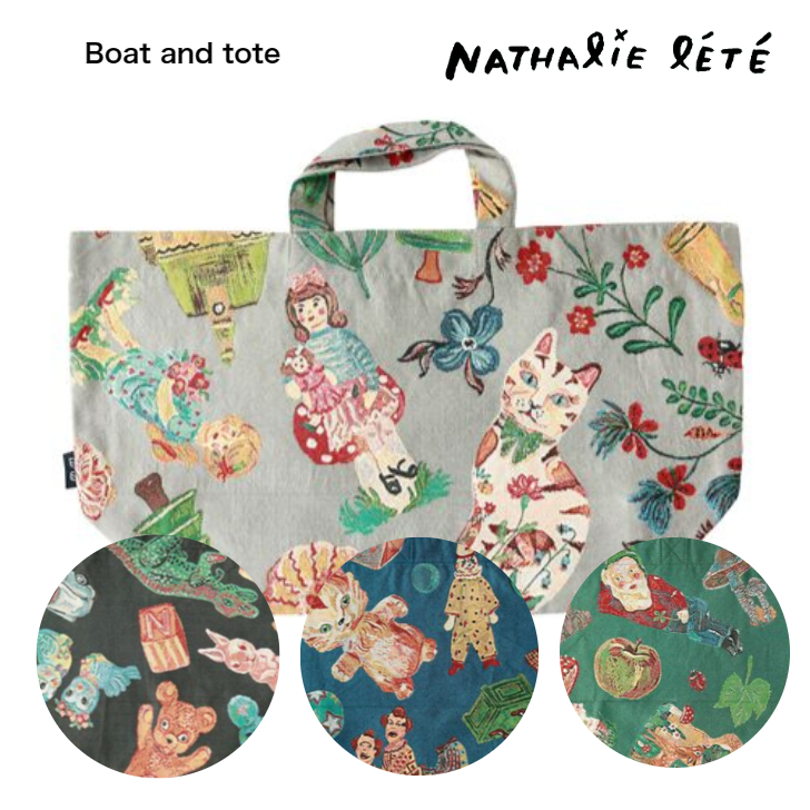 楽天市場】トートバッグ｜【Nathalie Lete】 BLANCHE bag (L
