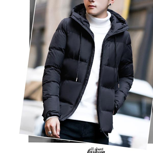 本物の ダウン アウター ボリュームネック メンズ ダウンジャケット ツイード 天然のグースダウンを用いたツイード素材のダウンジャケット アメカジ 大きいサイズ 40代 30代 服 冬 秋 ウール メルトン サーフ系 ジャケット