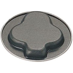 ブラックフィギュアクッキー焼型クローバD-044 CD:333024画像
