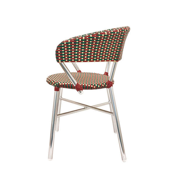 DULTON Aluminum roundish Red ガーデンチェア chair Green 【品番