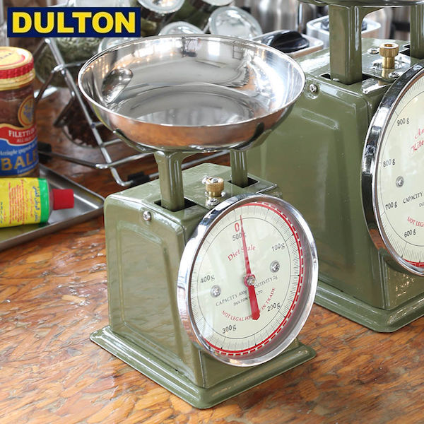 販売期間 限定のお得なタイムセール DULTON ダイエット スケール オリーブドラブ DIET SCALE OLIVE DRAB  品番：100-126OV ダルトン インダストリアル アメリカン ヴィンテージ 男前 qdtek.vn