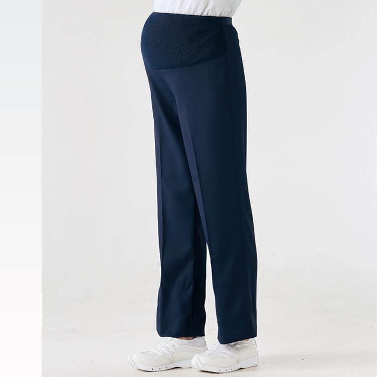 【マタニティスクラブパンツ】制菌 帯電押しとどめる 透け押しとどめる 防汚 M～LL 2色 白衣の天使服/診療所制服