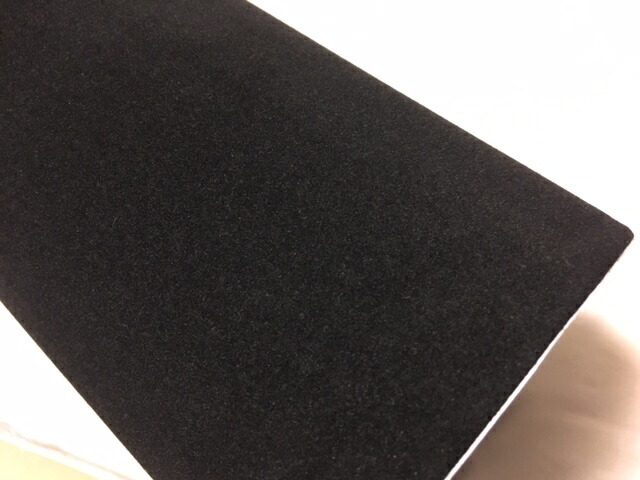 4Dカーボンシート152cm×30cmブラックカーラッピングシートフィルム耐熱耐水曲面対応裏溝付カッティングシート黒