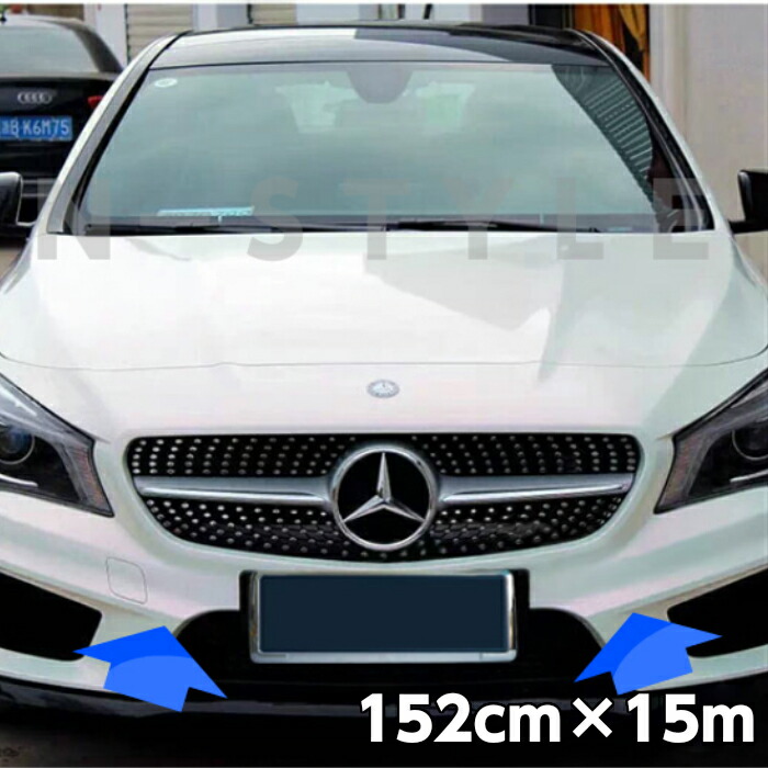 伸縮裏溝付車用品 バイク用品 ラッピングフィルム ラッピングフィルム 車用品カーラッピングシート152ｃｍ 15ｍ艶ありパールホワイトマジョーラピンク ラッピングフィルム耐熱耐水曲面対応裏溝付カッティングシート艶有白内装パネルからボンネット ルーフまで施行可能な