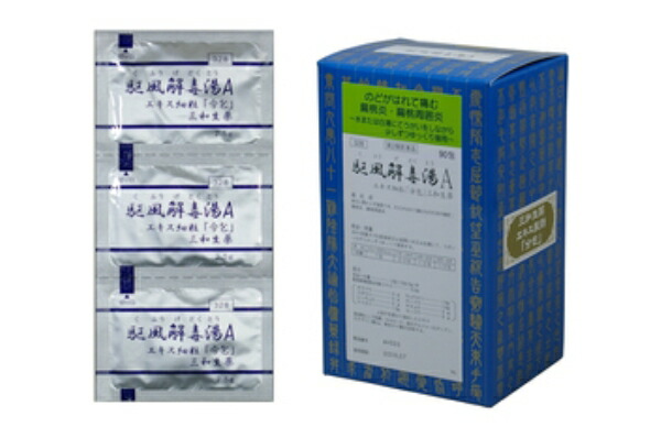 【第2類医薬品】【メール便送料無料】サンワ 駆風解毒湯A 細粒 2.5G*90包 （くふうげどくとう）