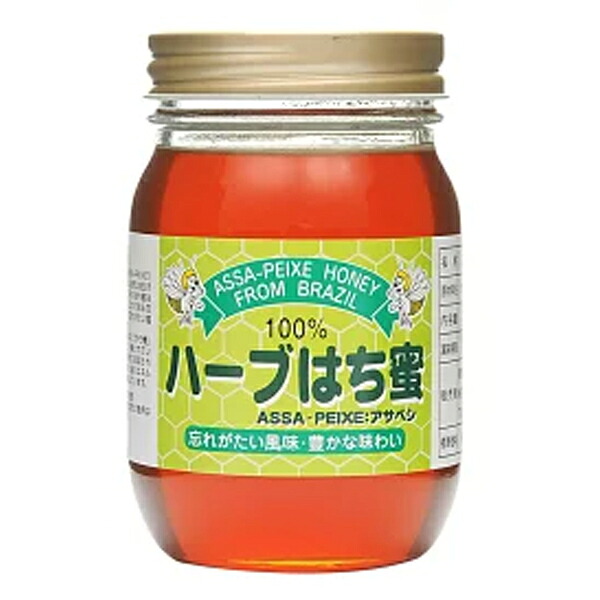 サンフローラ ハーブはち蜜 500g&times;6本セット 100％ブラジル産天然ハチミツ｜N丁目薬品