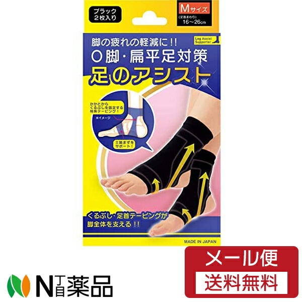 楽天市場】テルコーポレーション 足のアシスト Lサイズ ブラック