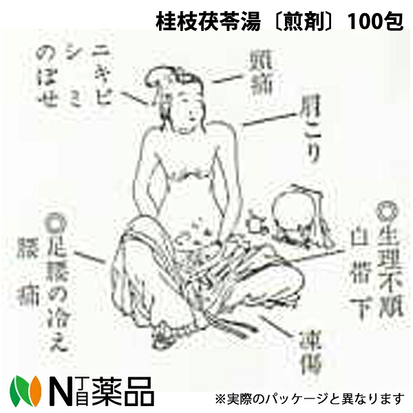【第2類医薬品】東洋漢方製薬 桂枝茯苓湯〔煎剤〕100包［漢方薬番号：025ケイシブクリョウトウ］
