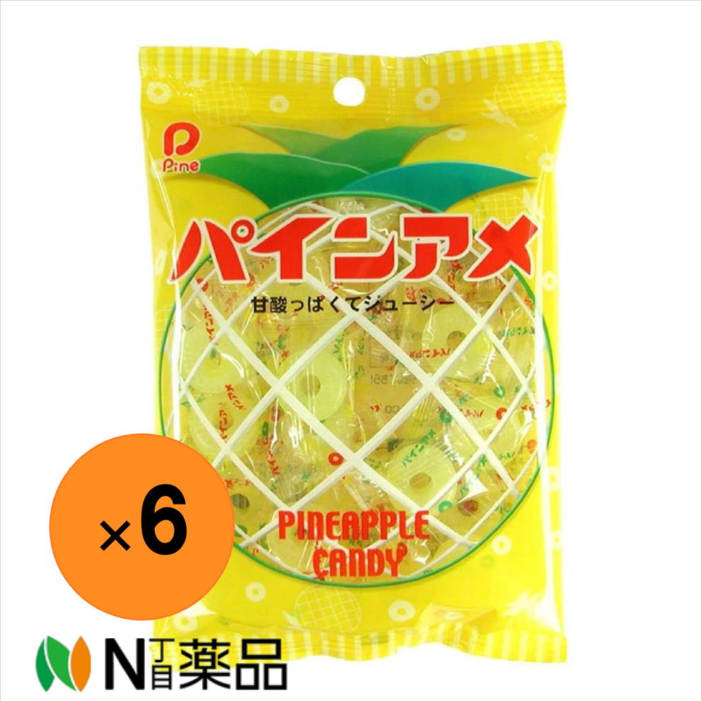 【楽天市場】【送料無料】パイン株式会社 パインアメ 110g入×6個セット<キャンディー/飴/あめ>:N丁目薬品