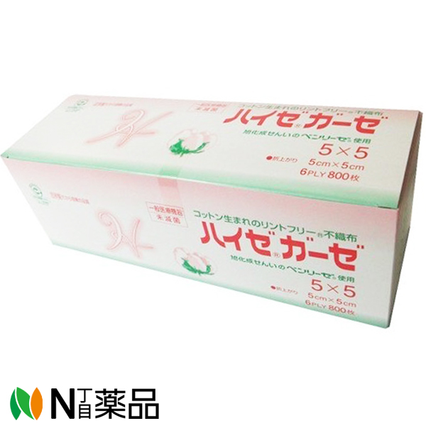 適切な価格 川本産業 カワモト ハイゼガーゼ 5×5 10cm×15cm 6折 800枚 箱入 コットン生まれのベンリーゼ R を使用した不織布ガーゼ  医療関係者向け製品 qdtek.vn