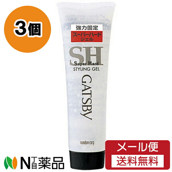 楽天市場】ギャツビー スタイリングジェル スーパーハード(200g*6本