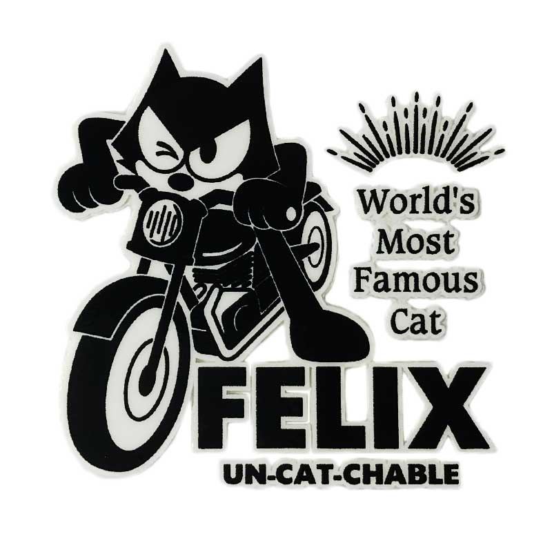 楽天市場 フィリックス Felix デコステッカー ウィンク Wink 転写ステッカー キャット Ucc 猫 キャラクター アメリカ ファッション 小物 アメカジ グッズ N2style