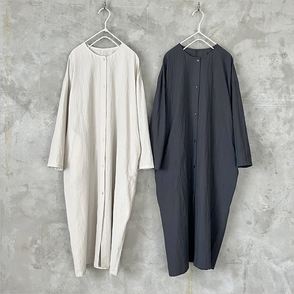 evam eva [エヴァムエヴァ] ピン読み合わせる 衣裳 レディース E261T148 antique white/ink blue