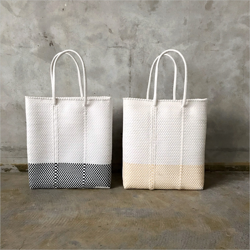 Cilantron [シラントロン] MERCADO BAG レディース MERCADO BAG/2TONE tall white&times;beige｜na-na分室（ノーノブンシツ）