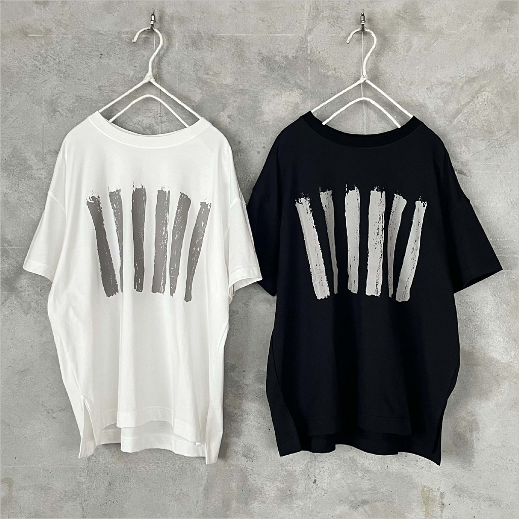 lelill [レリル] ストライプ グラＴ レディース 52532122 black
