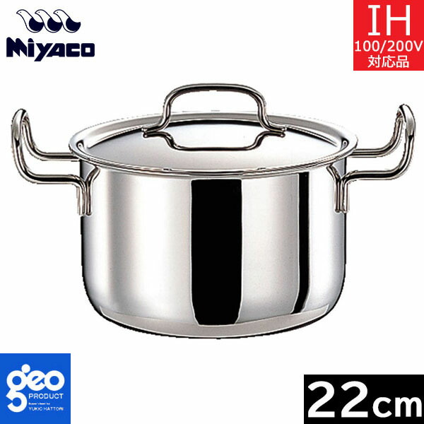 楽天市場】【日本製】 宮崎製作所 ジオ・プロダクト ポトフ鍋 20cm