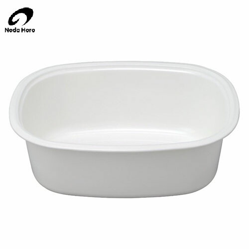 野田琺瑯 WA-O 楕円型 洗い桶 (8.0L)