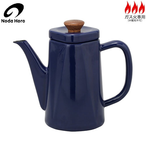 【日本製】 野田琺瑯　アンビ（1.2L） ネイビー　ANB-1.2PNB