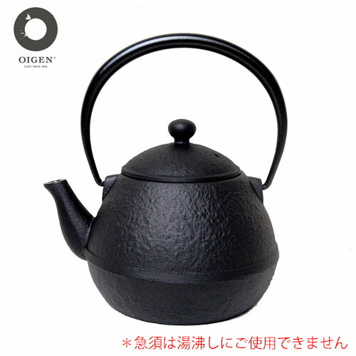 及源鋳鉄 八角形やかん 黒 楽天市場】OIGEN( 及源鋳造 ) 小鉄瓶 八角 0.8L【 送料無料 南部