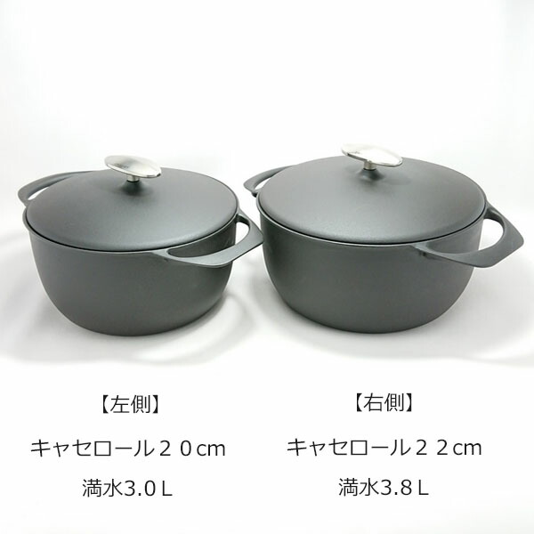 【日本製】UNILLOY(ユニロイ)キャセロール20cmピンク(さくら)UC200PI三条特殊鋳工所【送料無料】