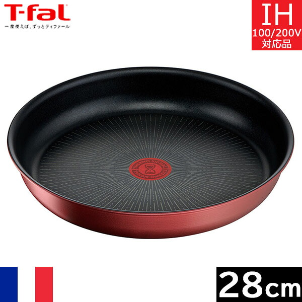 【取寄品】 ティファール（T-fal） インジニオ・ネオ　ＩＨルージュ・アンリミテッド　フライパン ２８ｃｍ　L38306　［T-AIV7903／E-2774945］
