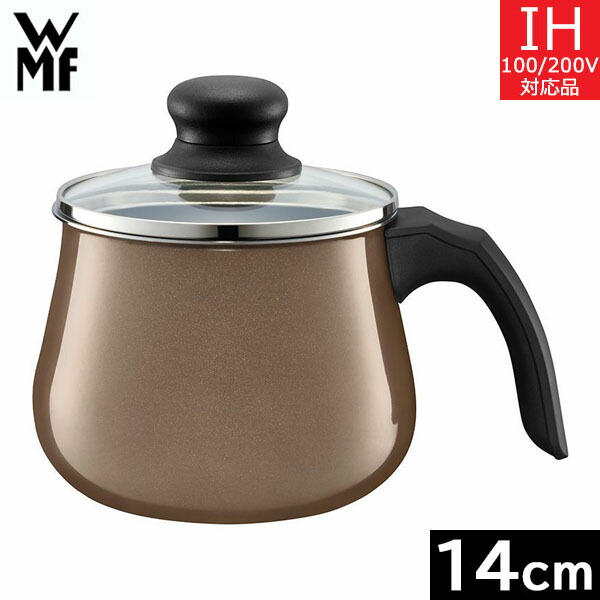 新品■WMF フュージョンテック ミネラルマルチポット 14cm　ダークブラス Amazon.co.jp: WMF (ヴェーエムエフ) マルチポット 14cm 1.7L IH